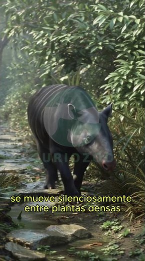 El Animal Más Tierno y Curioso del Bosque Tropical 🌴💫: Conoce al Tapir