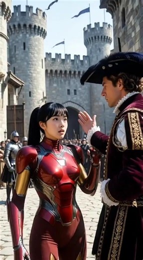 Nemu Wakes up in Medieval Time with Iron Man suit #shorts