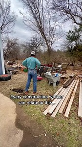 237K views · 1.1K reactions | Every construction worker can relate to this! #construction #constructionlife #concrete #concretelife #hoarder #hoarding #comeonbaby | Brandon Stephens | Facebook