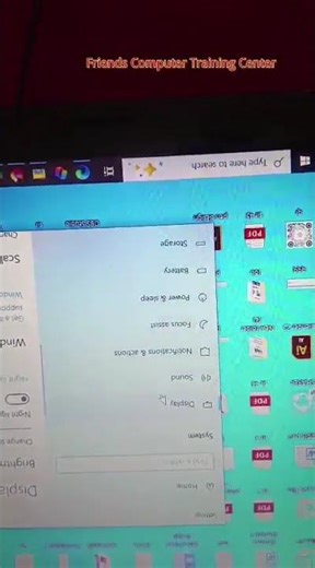 ভুল করে ল্যাপটপের ডিসপ্লে ঘুরে গেলে উল্টোসাইডওয়ে হয়ে গেলে- #shorts
