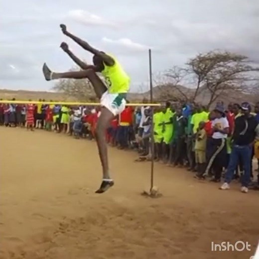 High jump scissors technique.