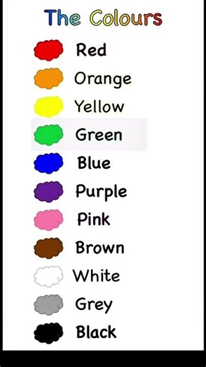 Only 1% Can Name All These Colors 🎨 #colorchallenge #colurs
