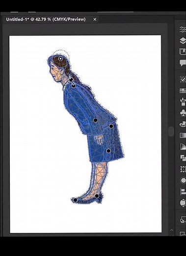 Easy Create a Standing Character Pose - Illustrator
