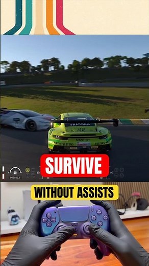 (PS5) Gameplay | FIRST GT3 Race with NO Assists 😳