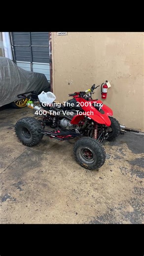 2001 TRX400 Inspection and Valve Adjustment | Get It In Gear Cycles