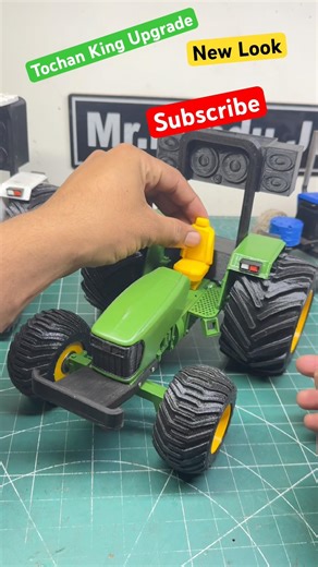 Diy Tochan King Remote Control Tractor Modification complete #like