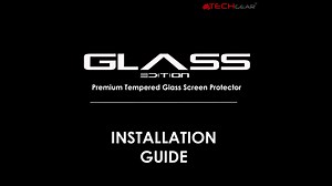 Installation - TECHGEAR Full Tempered Glass Screen Protector