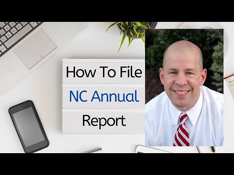 How To File a North Carolina Annual Report