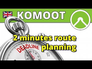 Komoot Route planning in less than 2 minutes