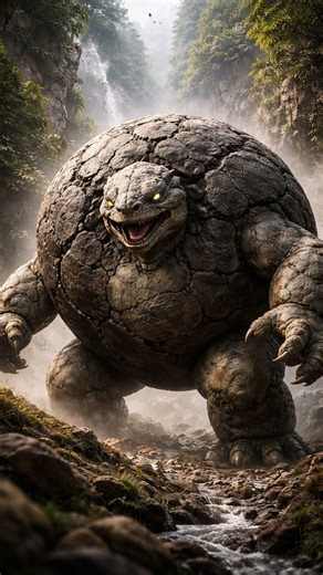 Golem Sheds Its Entire Rock Shell to Grow #pokemon