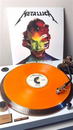 Metallica - ManUNkind | Hardwired…To Self-Destruct | Translucent Flame Orange Vinyl 🧡 #metallica