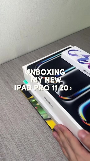 Unboxing iPad Pro 11” M4 - Watch the Exciting Reveal!