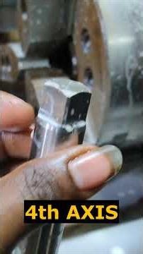 4th AXIS CNC PROGRAM IN TAMIL, #4thaxis #4thaxiscnc #4thaxismachining #cnctraininginchennai