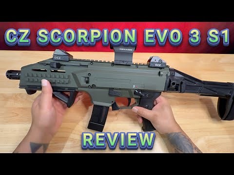 CZ Scorpion EVO 3 S1 – Full Review & Shooting Test