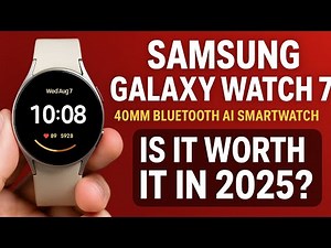 SAMSUNG GALAXY WATCH 7 40MM BLUETOOTH AI SMARTWATCH REVIEW – IS IT WORTH IT IN 2025