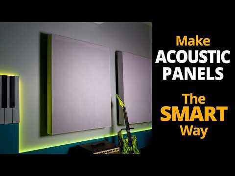 The Smart Way to Build Acoustic Panels & Bass Traps (Episode 8)