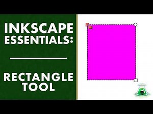 Inkscape Tutorial for Beginners: How to Use the Rectangle Tool (Squares, Rounded Corners & More)