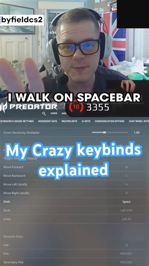 BEST keybinds for cs2? #cs2 #byfieldcs2 #cs2moments #cs2pro