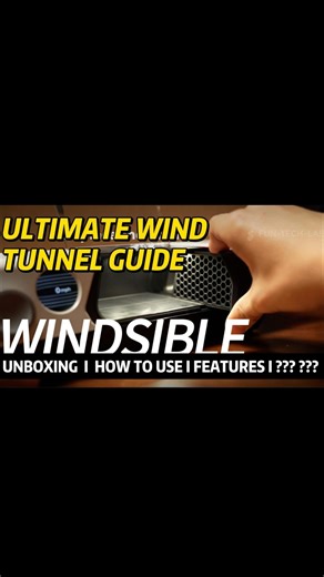 FUN-TECH-LAB on Instagram: "ULTIMATE WIND TUNNEL GUIDE！ The Most Incredibly Detailed Desktop Wind Tunnel Tutorial in History #64scale #windsible #funtechlab #diecast #aerodynamics #car"