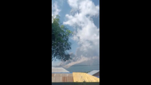 Mount Lewotobi volcano erupts sending 60,000ft ash column skywards