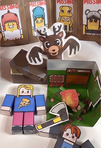 99 Nights in the Forest: Super Cute Papercraft Tutorial