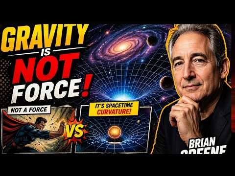 gravity is not a fore | BRIAN GREENE |
