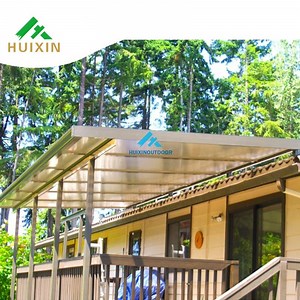 [Hot Item] Popular Design Eyebrow Aluminium Profile Waterproof Outdoor Awning with Aluminum Canopy Garden Patio Cover