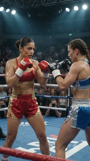 Female Boxing Championship | Meera vs Rival Boxer Full-Speed Fight #Boxing #Shorts