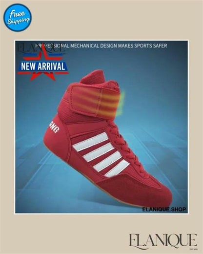 Unisex Boxing & Wrestling Shoes – Breathable Rubber Outsole for Men, Women & Children