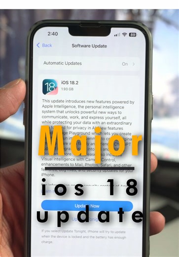 iOS 18.2 Security Update for iPhone: Key Features Revealed
