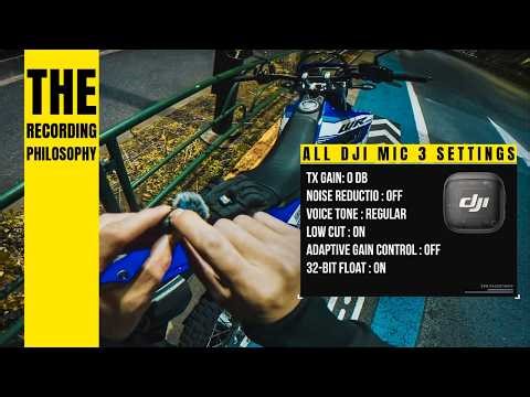 How I Record Pure Motorcycle Sound | WR125R + DJI Mic 3