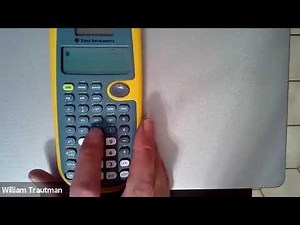 Math 1332 ,day 1 Video , How to use your Calculator for Fractions , signed numbers