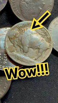 Amazing Buffalo Nickel Found Coin Roll Hunting