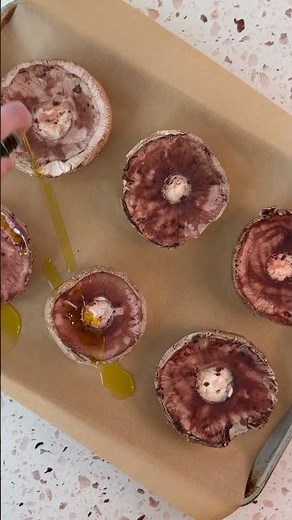Portobello Mushroom Pizzas