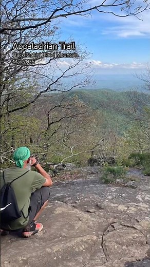 Section hiking on the Appalachian Trail, Slack packing up Blood Mountain, May 2026