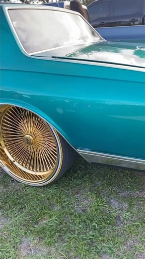 Clean Box Chevy on Daytons #daytons #boxchevy #capriceclassic #wirewheels #spokes #fyp #carshows