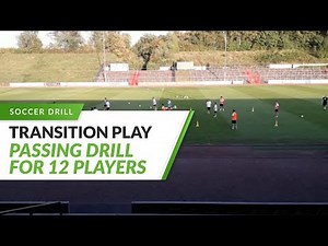 Passing Drill for 12 Players | Improve the Transition Play of Your Team