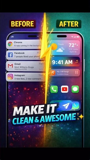 Clean & Minimal Android Setup (Must Try!) ⚡ #shorts