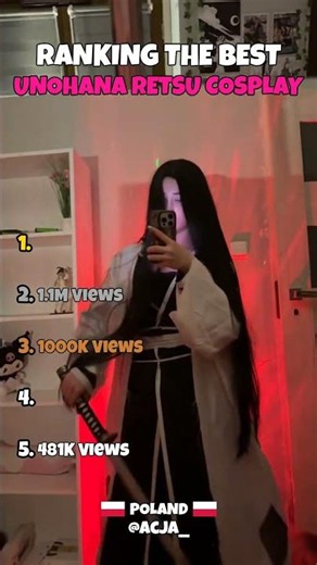 Ranking The Best Unohana Retsu Cosplay Trend 💎 #tiktokviral