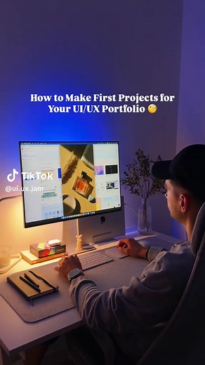 How to make first projects for your UI/UX Portfolio 🚀