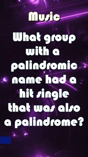 Guess the Band & Song! 🎵 Quick Music Challenge #palindrome
