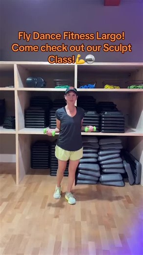 Fly Dance Fitness Largo Sculpt Class — 1 lb Weights Workout