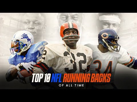Top 10 NFL Running Backs of All Time