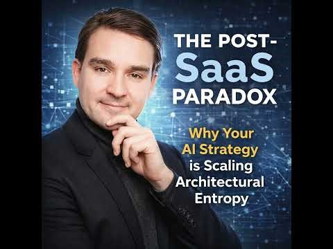 The Post-SaaS Paradox: Why Your AI Strategy is Scaling Architectural Entropy