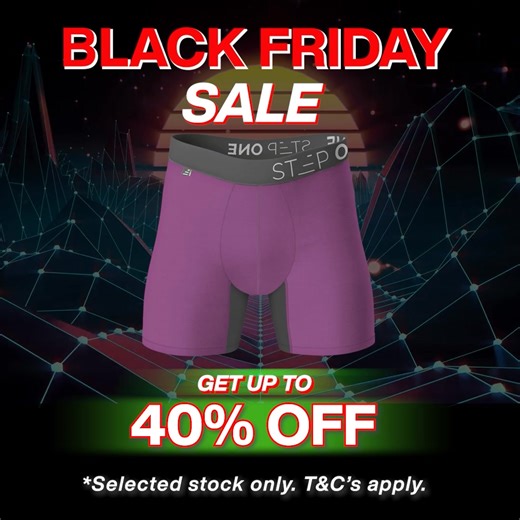  BLACK FRIDAY STARTS NOW  Up to 40% off. Don't miss out! | Step One | Facebook