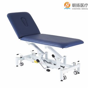 [Hot Item] 2 Section Hydraulic Adjustable Comfort SPA Chair Shiatsu Massage Table Cy-C107h