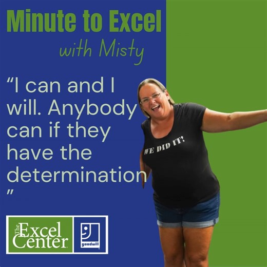 🎓🌟 Minute To Excel: Meet Misty! 🌟🎓 Misty was one of the very first students to enroll at The Excel Center Papago. Now she is officially a graduate! Not only did she earn her high school diploma, but she also completed the Assisted Living Caregiver program and passed her board certification. Her journey is an inspiring example of what determination can achieve. Tune in to this episode of Minute To Excel to hear directly from Misty about her experience and what motivated her along the way. 🎥✨