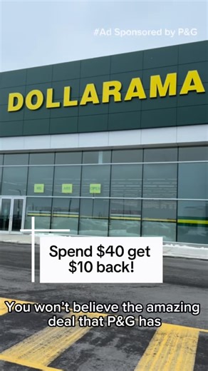🌈☘️DOLLARAMA FINDS & MORE 💚 on Instagram: "#ad Come shop with me at Dollarama 🛒✨ P&G has an amazing Grab & Save deal right now! Spend $40 on P&G products, upload your receipts, and get a $10 Dollarama e-gift card 🎉 Stock up before it’s gone! @mycascade @febreze @mrclean @downy @tidelaundry @ilovegain"