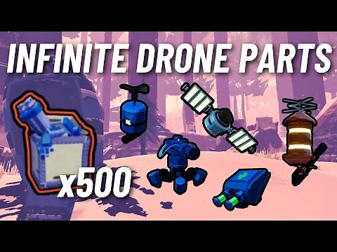 Risk of Rain 2 with INFINITE Spare Drone Parts and INFINITE Drones