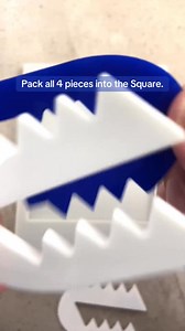 14K views · 70 reactions | Pack the 4 pieces into the Sqaure frame of the Echo Puzzle. #puzzlesolving #puzzles #puzzle #packing | Puzzle Master Inc. | Facebook